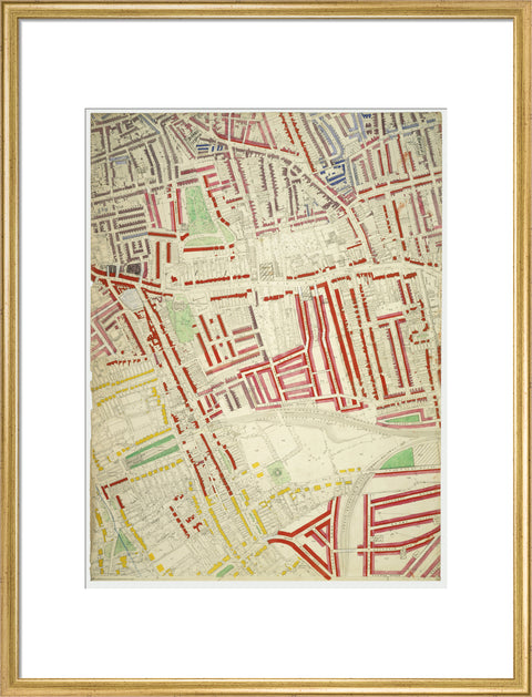 Descriptive map of London Poverty Section 57 1889