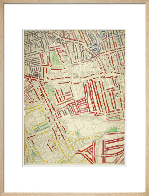 Descriptive map of London Poverty Section 57 1889