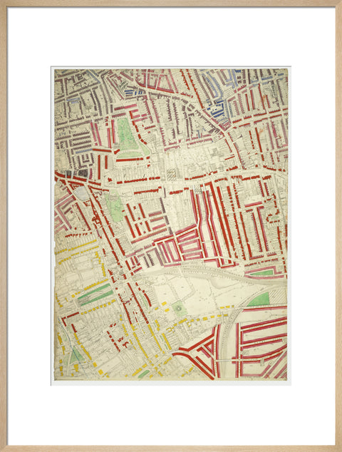 Descriptive map of London Poverty Section 57 1889