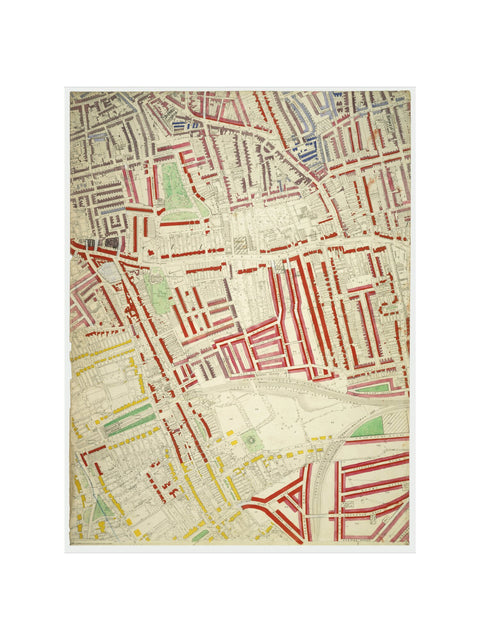 Descriptive map of London Poverty Section 57 1889