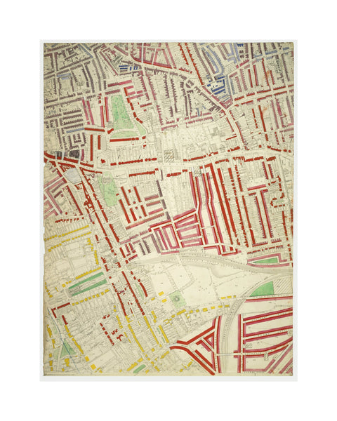 Descriptive map of London Poverty Section 57 1889