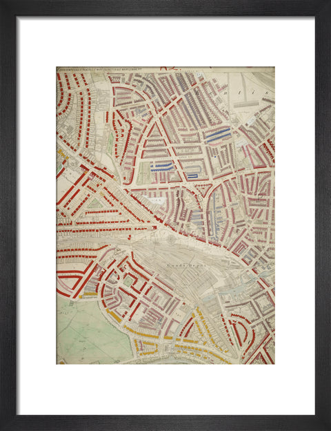 Descriptive map of London Poverty Section 3 1889
