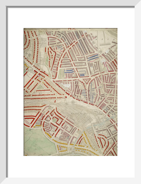 Descriptive map of London Poverty Section 3 1889