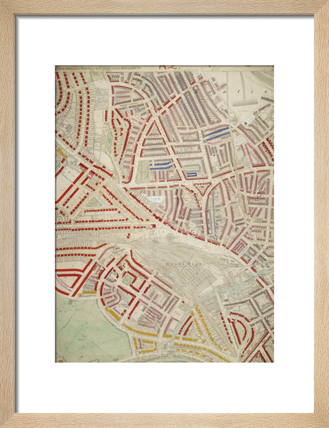 Descriptive map of London Poverty Section 3 1889
