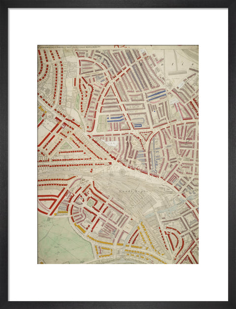 Descriptive map of London Poverty Section 3 1889