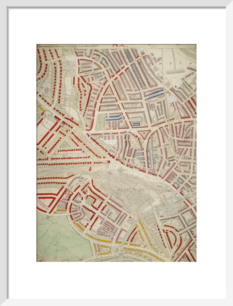 Descriptive map of London Poverty Section 3 1889