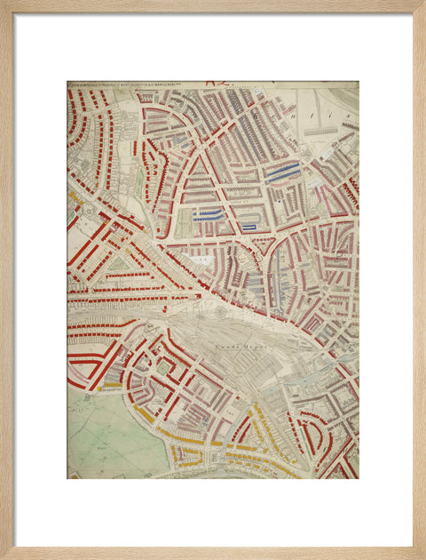 Descriptive map of London Poverty Section 3 1889