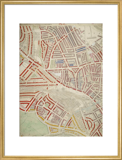 Descriptive map of London Poverty Section 3 1889