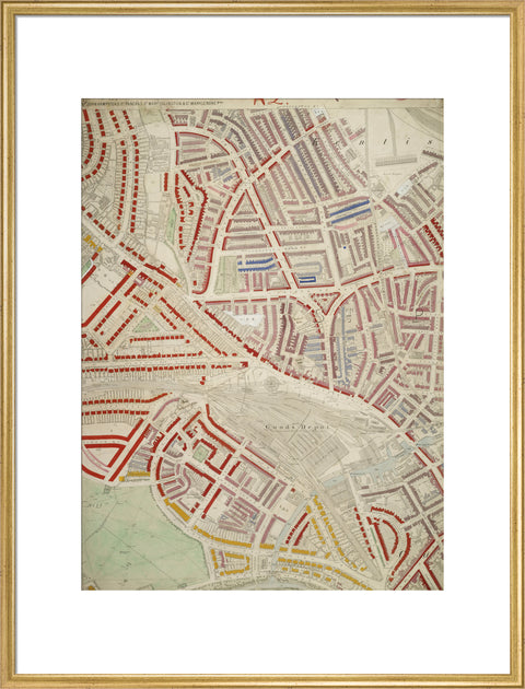 Descriptive map of London Poverty Section 3 1889