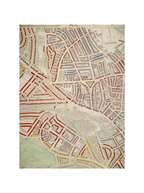 Descriptive map of London Poverty Section 3 1889