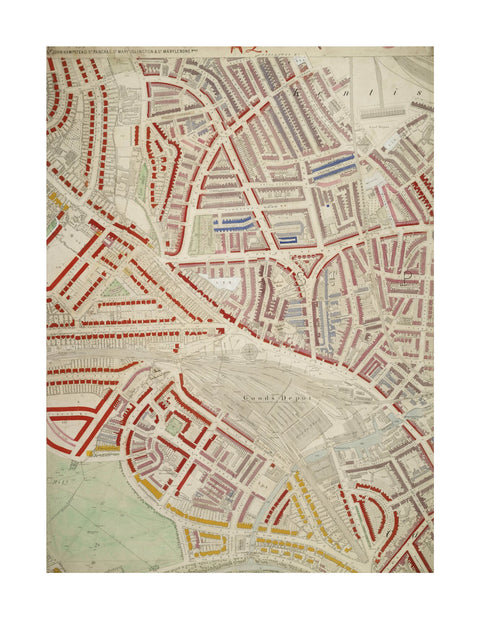 Descriptive map of London Poverty Section 3 1889