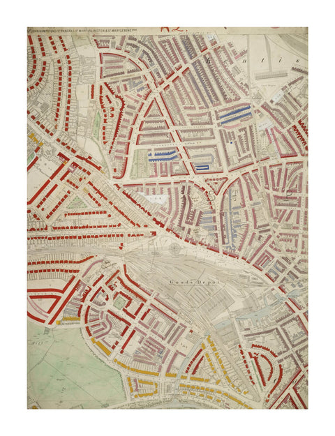 Descriptive map of London Poverty Section 3 1889