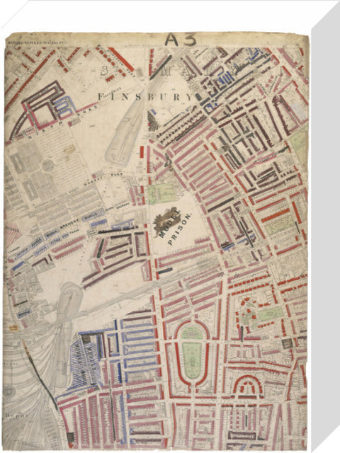Descriptive map of London Poverty Section 5 1889