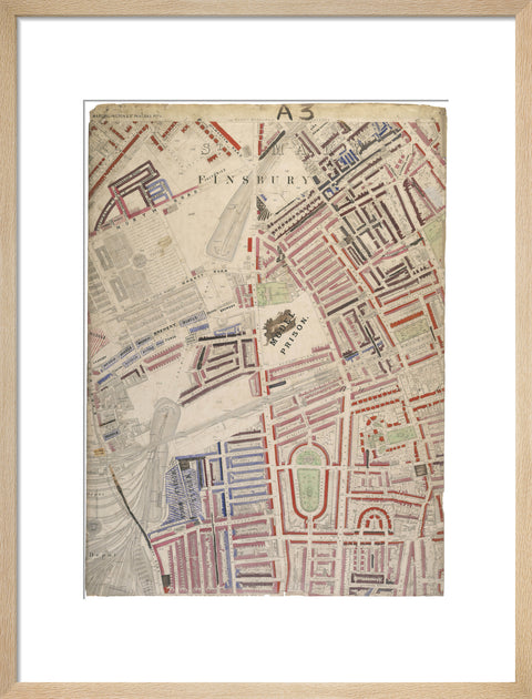 Descriptive map of London Poverty Section 5 1889