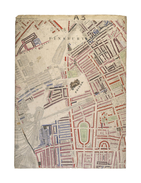Descriptive map of London Poverty Section 5 1889