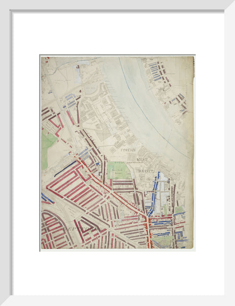 Descriptive map of London Poverty Section 50 1889