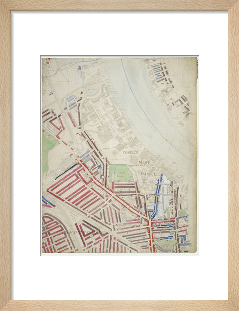 Descriptive map of London Poverty Section 50 1889