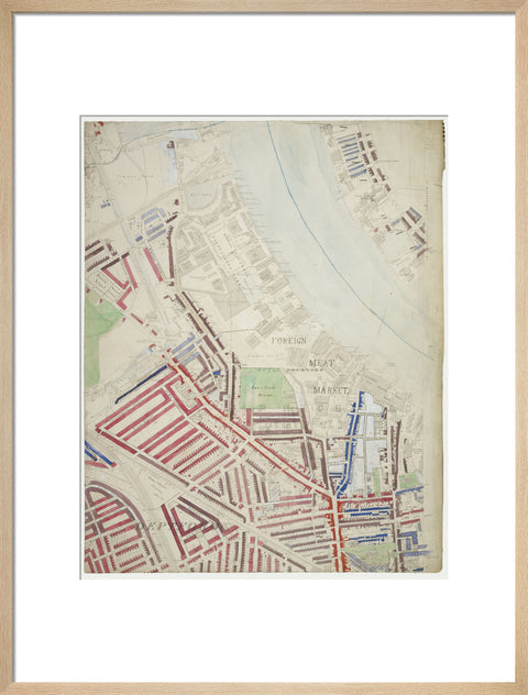 Descriptive map of London Poverty Section 50 1889