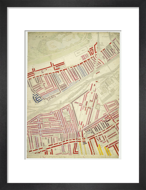 Descriptive map of London Poverty Section 53 1889