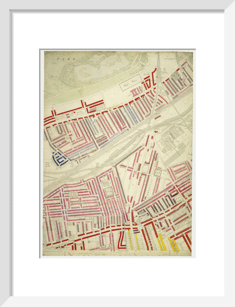Descriptive map of London Poverty Section 53 1889