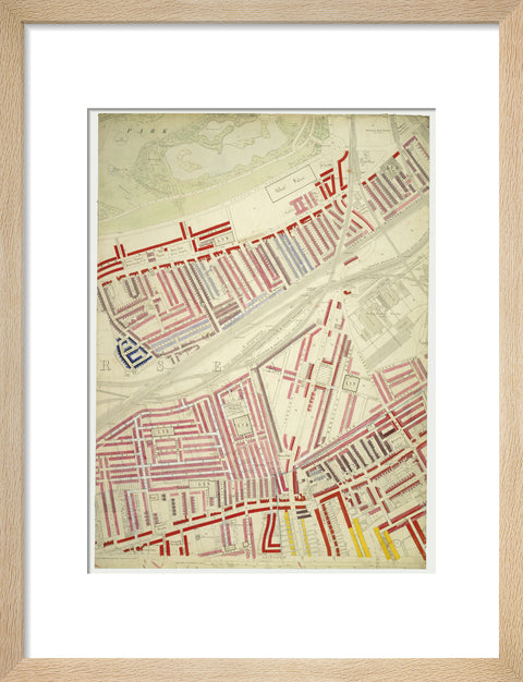 Descriptive map of London Poverty Section 53 1889