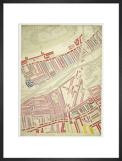 Descriptive map of London Poverty Section 53 1889