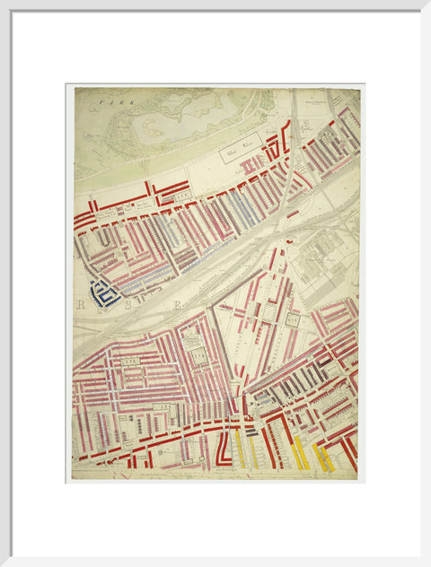 Descriptive map of London Poverty Section 53 1889