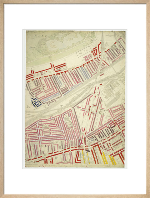 Descriptive map of London Poverty Section 53 1889