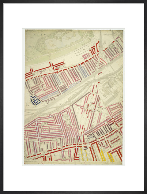 Descriptive map of London Poverty Section 53 1889