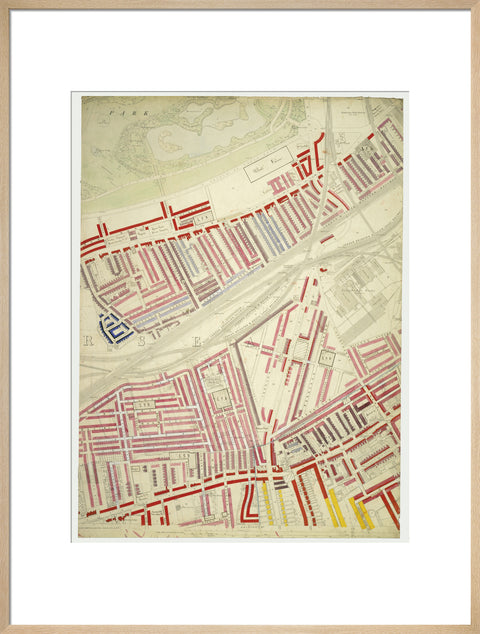 Descriptive map of London Poverty Section 53 1889