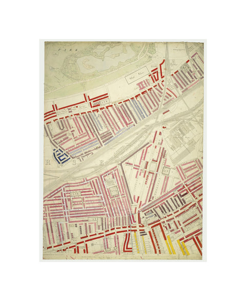 Descriptive map of London Poverty Section 53 1889