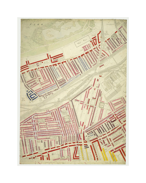 Descriptive map of London Poverty Section 53 1889