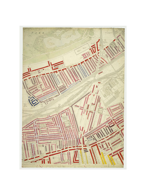 Descriptive map of London Poverty Section 53 1889