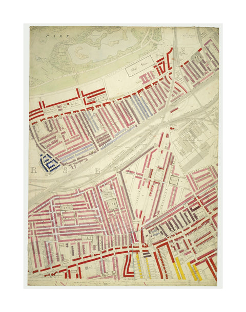 Descriptive map of London Poverty Section 53 1889