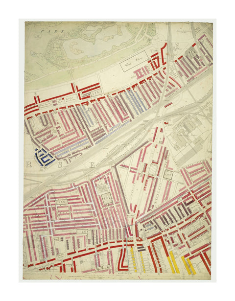 Descriptive map of London Poverty Section 53 1889