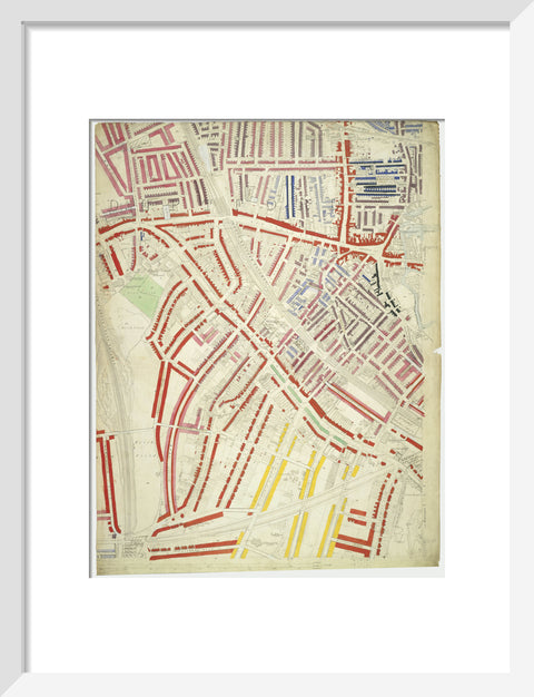 Descriptive map of London Poverty Section 60 1889