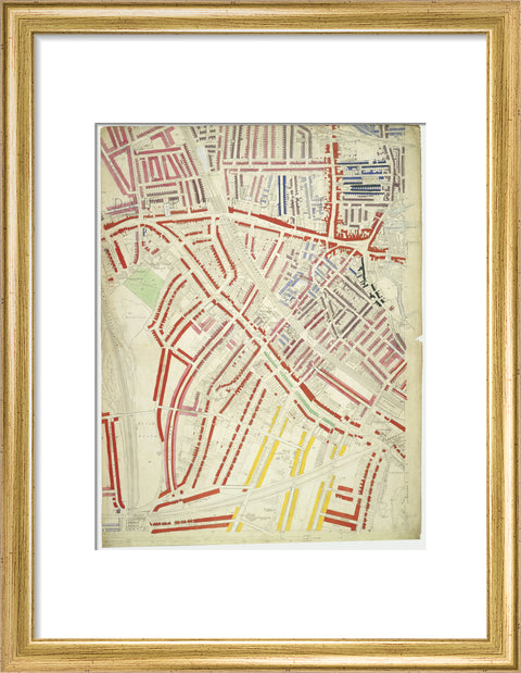 Descriptive map of London Poverty Section 60 1889
