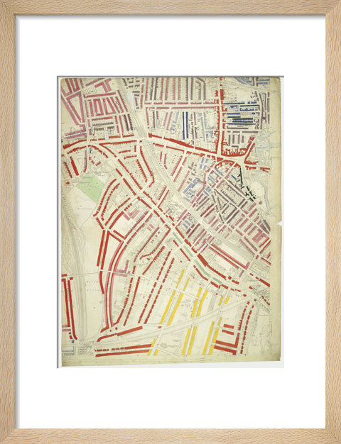 Descriptive map of London Poverty Section 60 1889