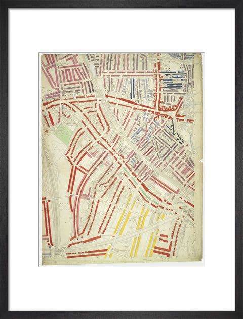 Descriptive map of London Poverty Section 60 1889