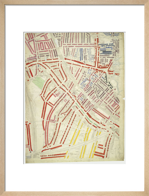 Descriptive map of London Poverty Section 60 1889