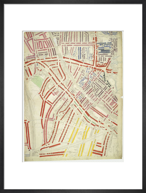 Descriptive map of London Poverty Section 60 1889