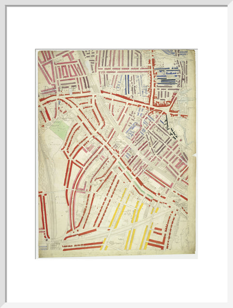 Descriptive map of London Poverty Section 60 1889