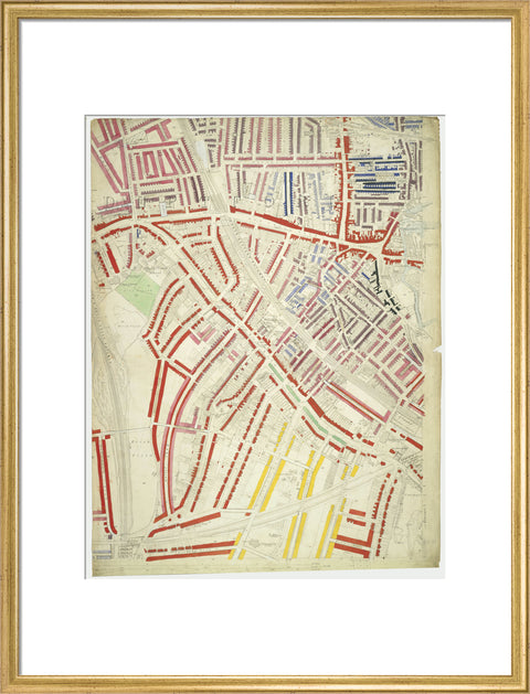 Descriptive map of London Poverty Section 60 1889