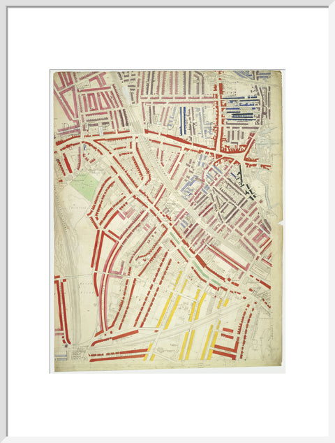 Descriptive map of London Poverty Section 60 1889