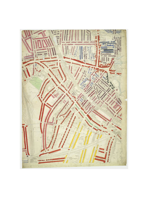 Descriptive map of London Poverty Section 60 1889