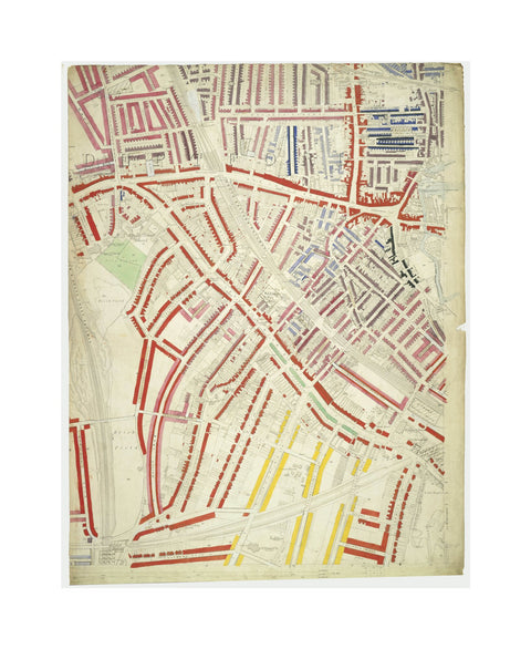 Descriptive map of London Poverty Section 60 1889