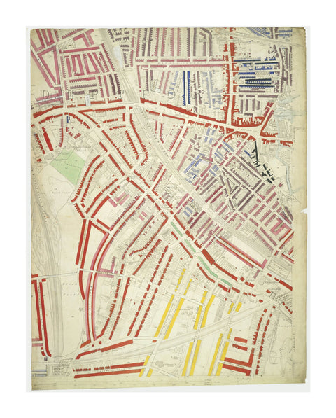 Descriptive map of London Poverty Section 60 1889