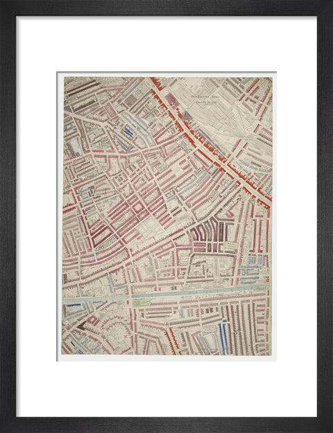Descriptive map of London Poverty Section 47 1889