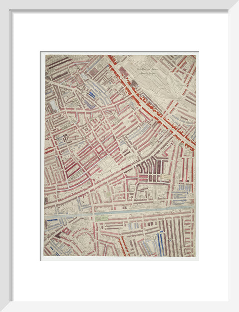 Descriptive map of London Poverty Section 47 1889