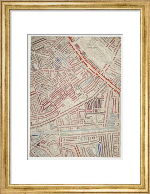 Descriptive map of London Poverty Section 47 1889